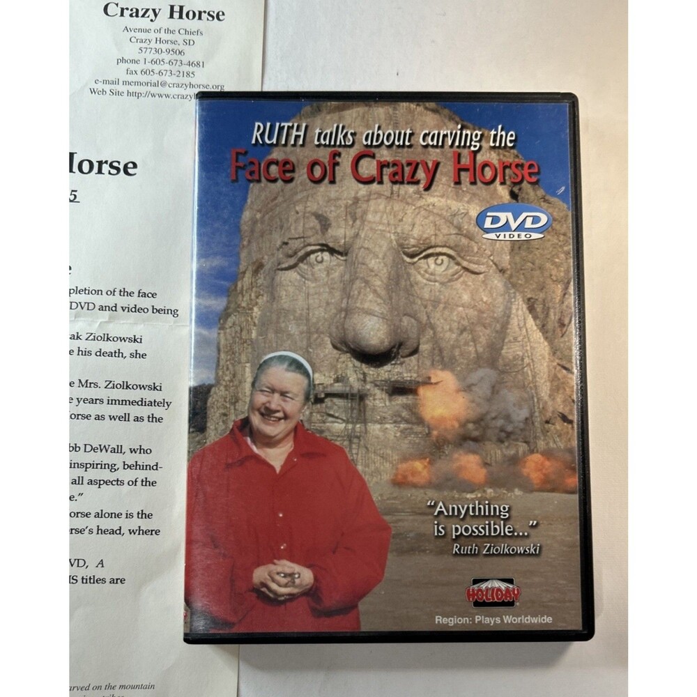 Face of Crazy Horse, Ruth Talks DVD - Picture 8 of 8